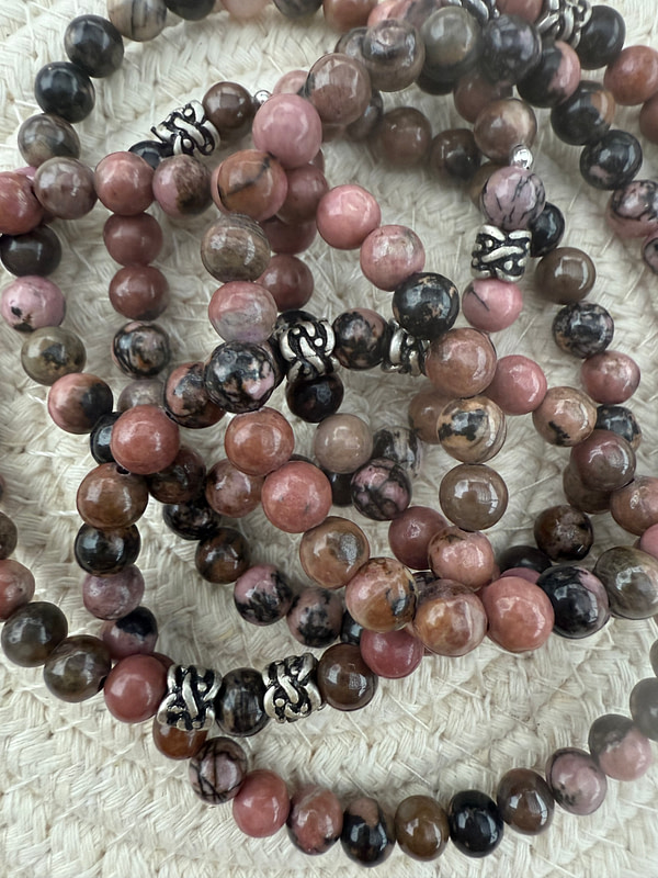 Rhodonite prayer bracelet - Image 3