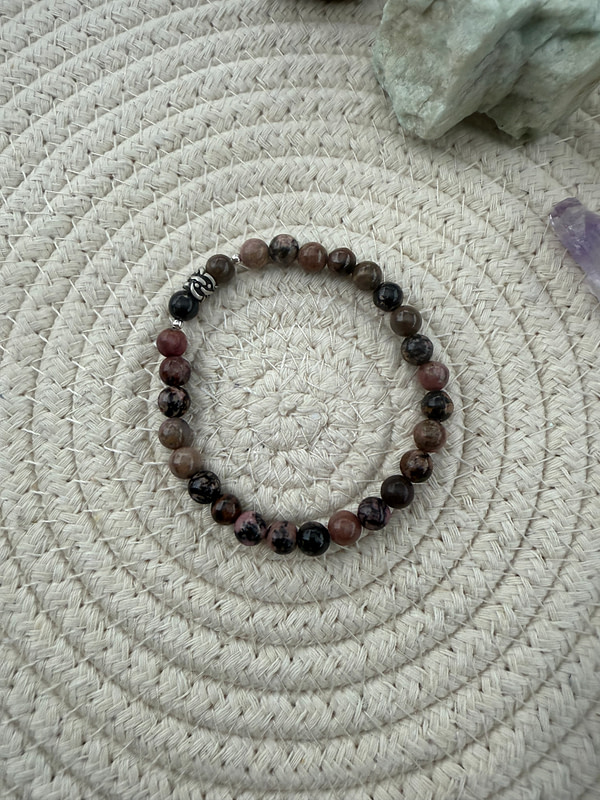 Rhodonite prayer bracelet - Image 4